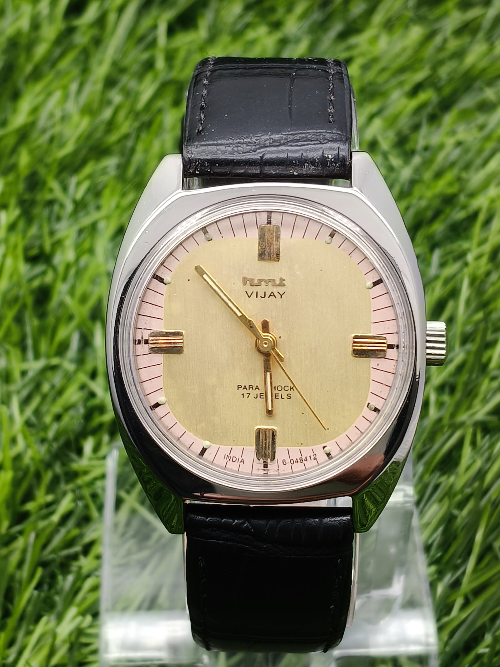 HMT Vijay 17 Jewels Manual Winding Wristwatch for Men | 35mm