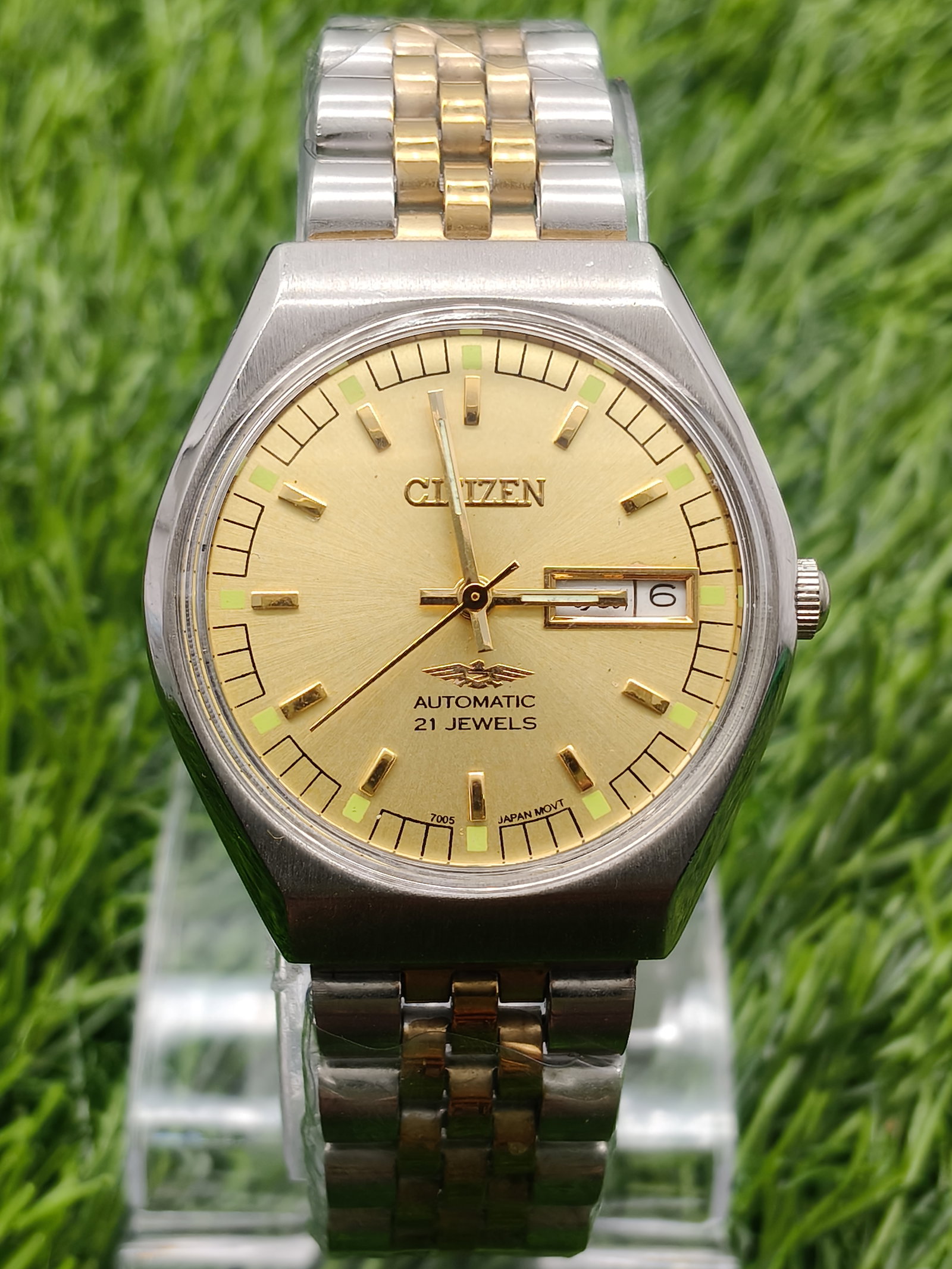 Citizen Automatic 21 Jewels Men's Wristwatch | 35mm Case