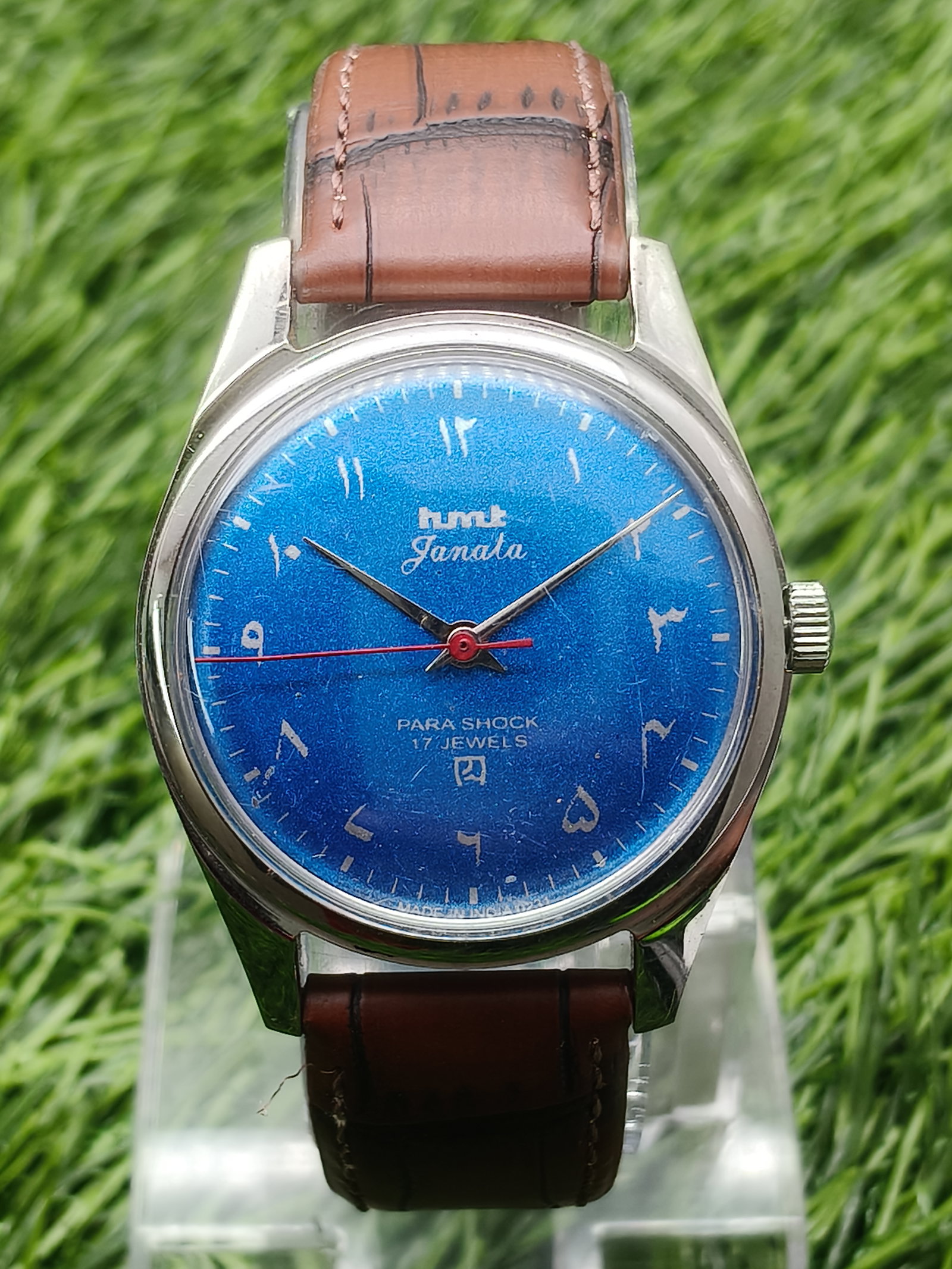 HMT Janata 17 Jewels Manual Winding Wristwatch | 35mm Case