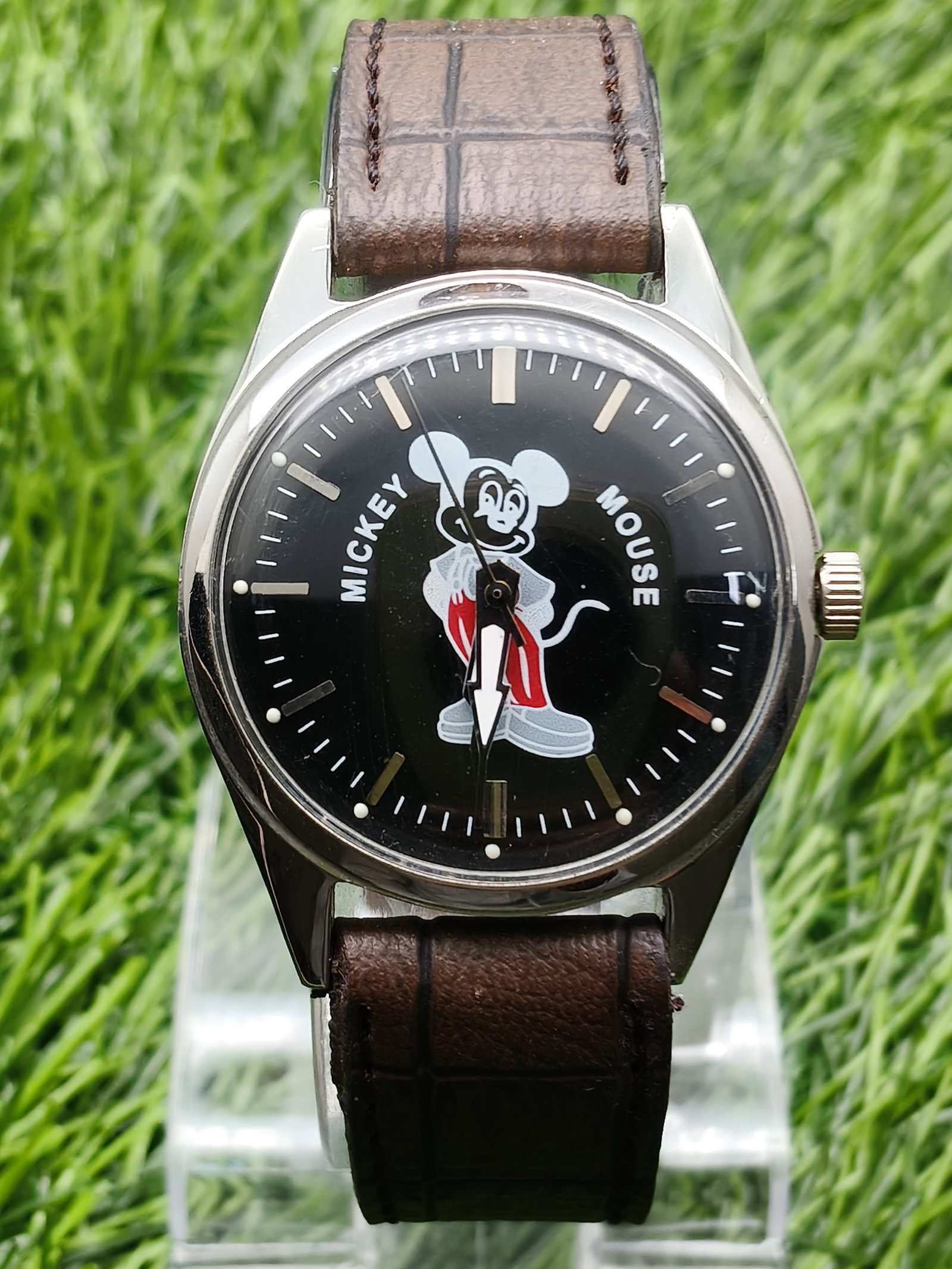 HMT Mickey Mouse 17 Jewels Manual Winding Wristwatch for Men