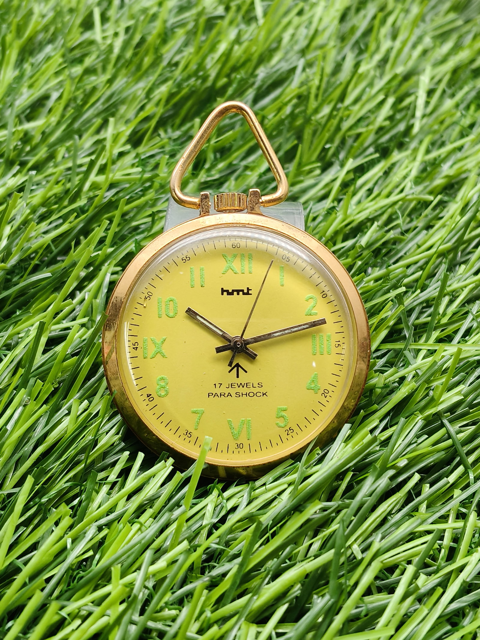 HMT Pocket 17 Jewels Manual Winding Pocket Watch | 37mm Case