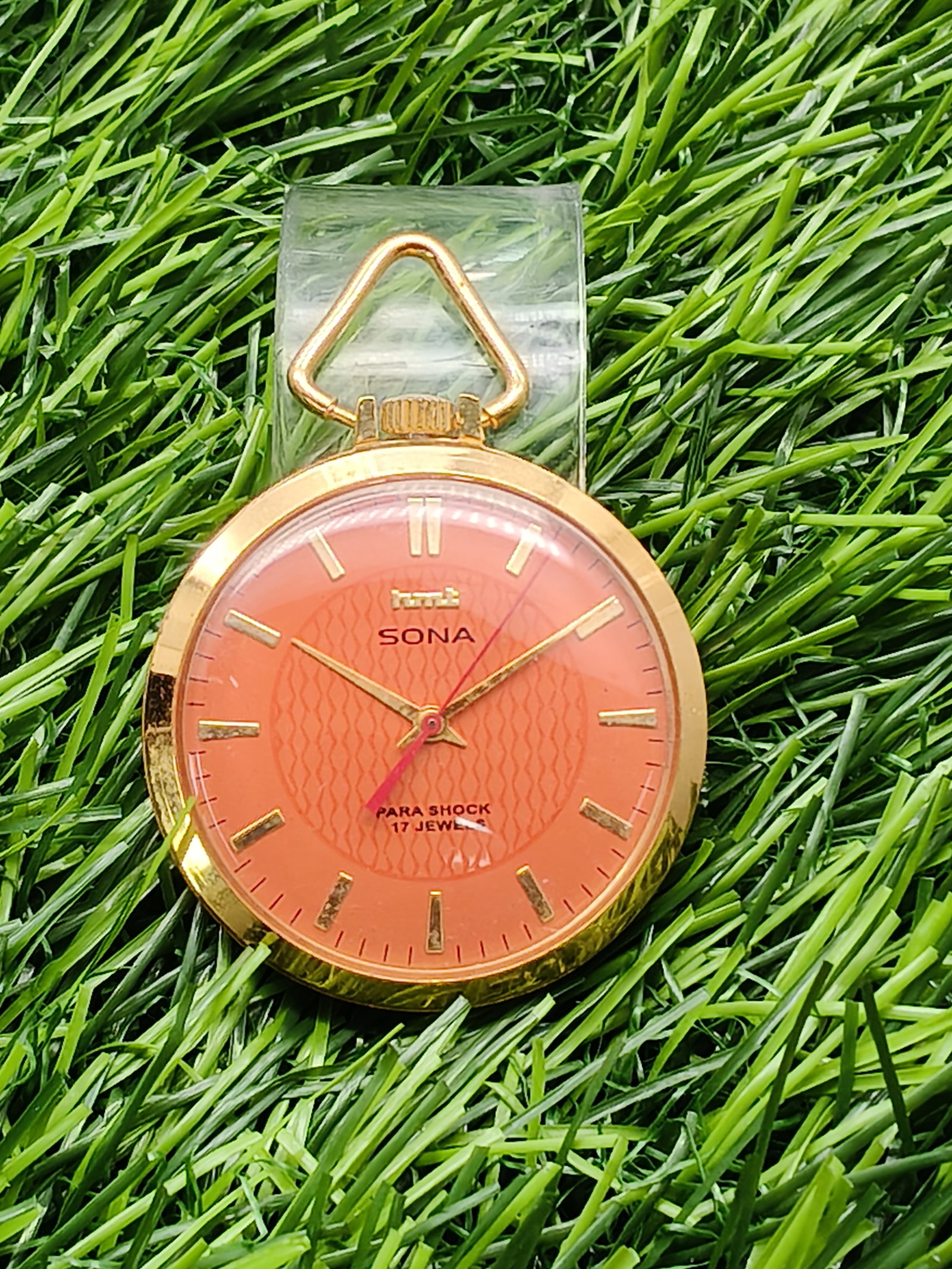 HMT Sona Pocket 17 Jewels Manual Winding Pocket Watch | 37mm Case