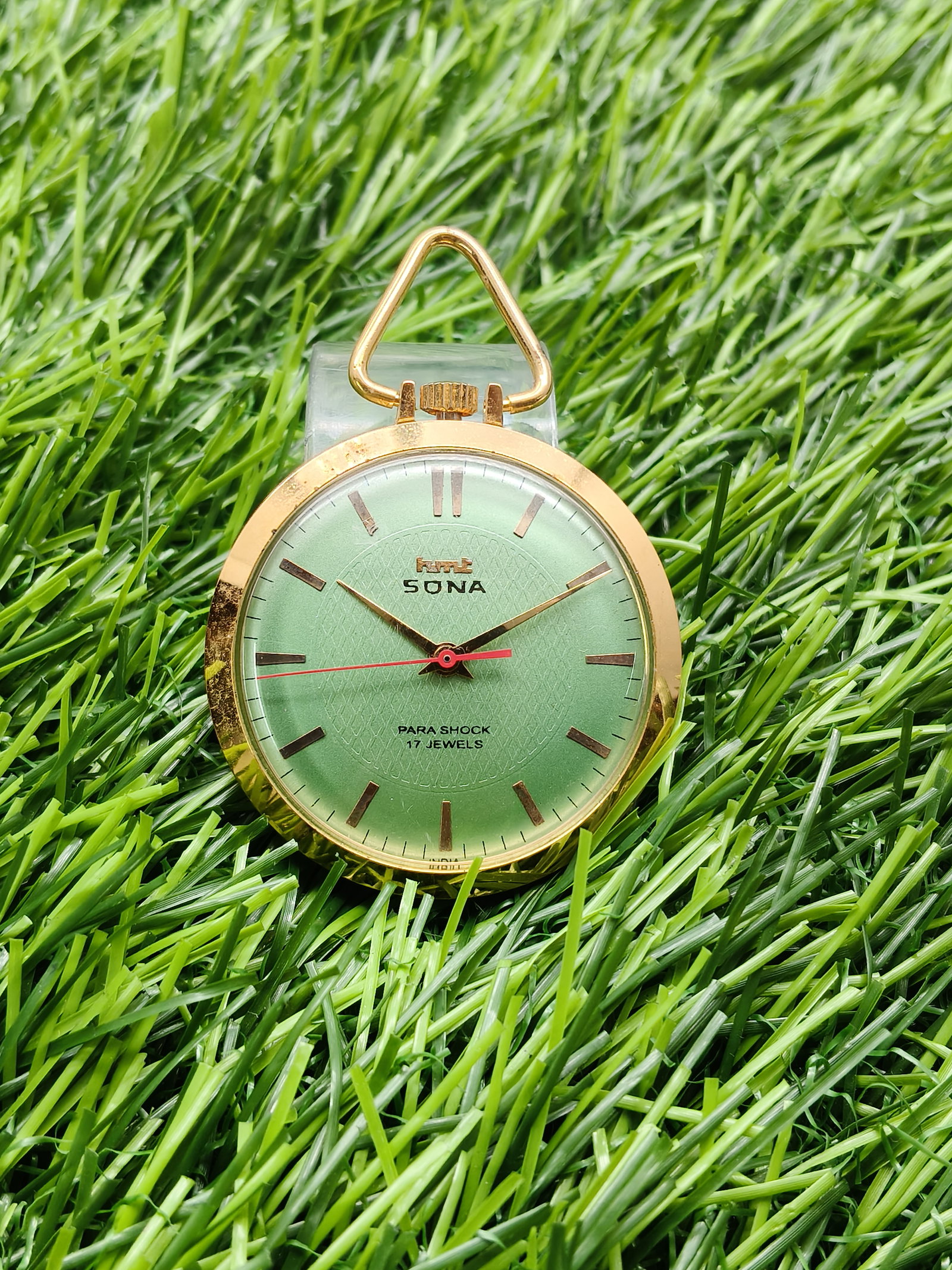 HMT Sona Pocket 17 Jewels Manual Winding Pocket Watch | 37mm Case