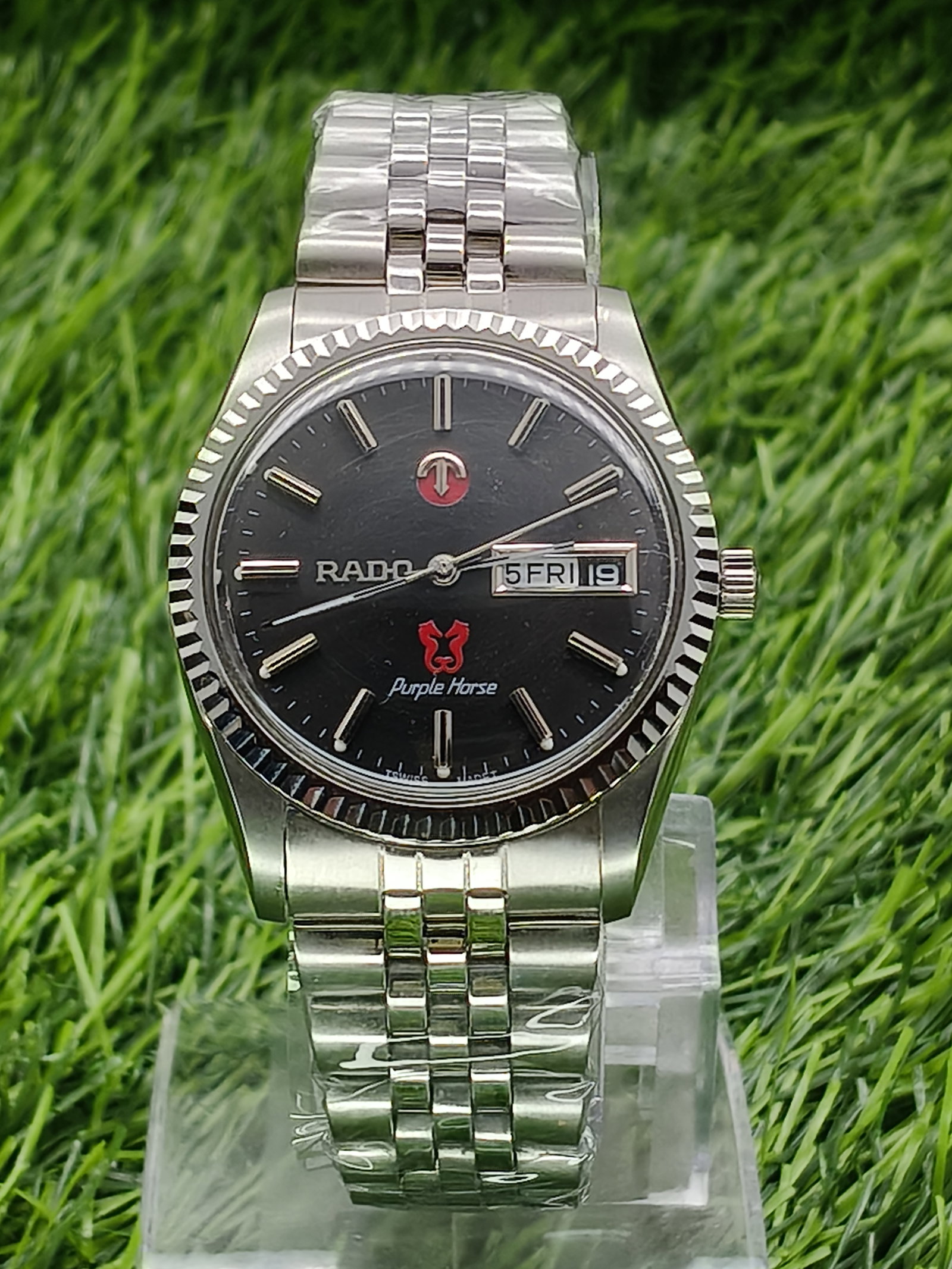RADO Purple Horse 自動巻き時計 Rado-Style Purple Horse Automatic Wristwatch for Men | 38mm Case
