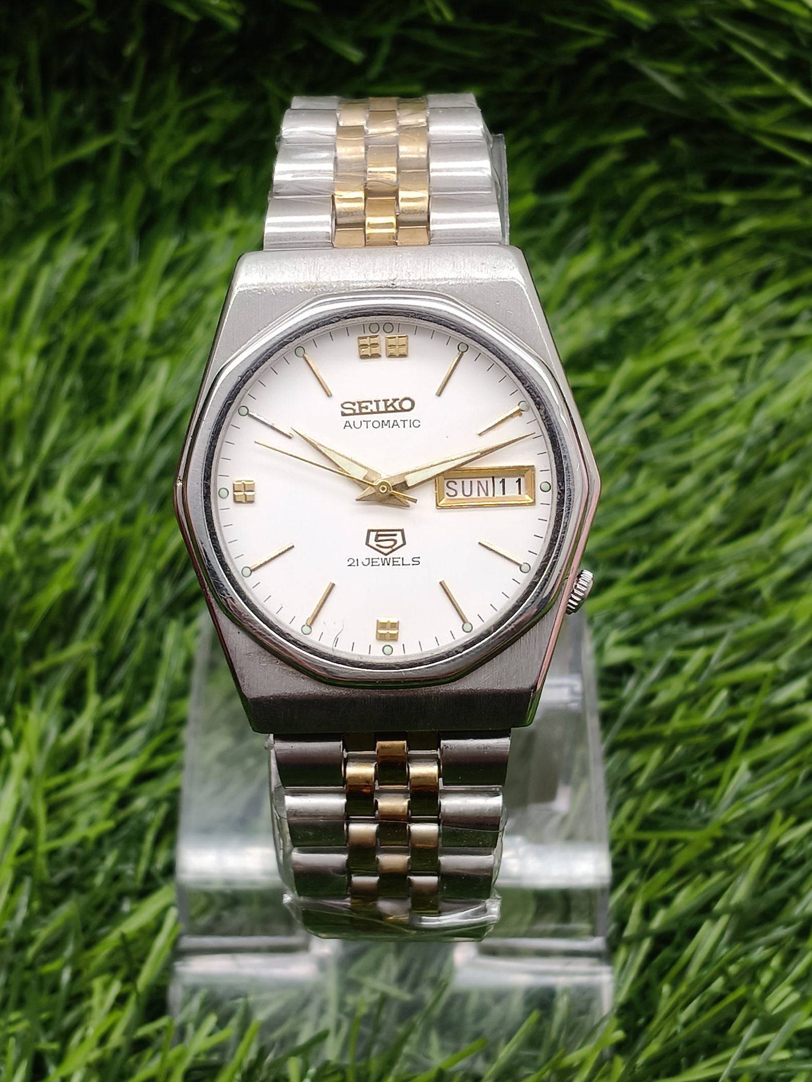Seiko 21 Jewels Automatic Wristwatch | 37mm Case | Original